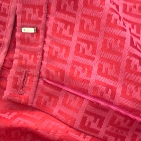 Fendi hot pink metallic pants - Picture 7 of 9